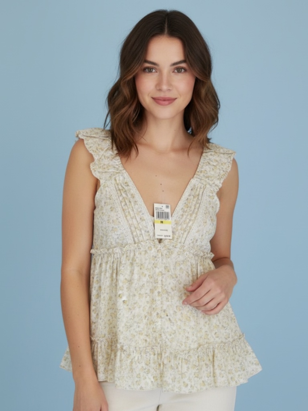 NWT baby doll shirt. M